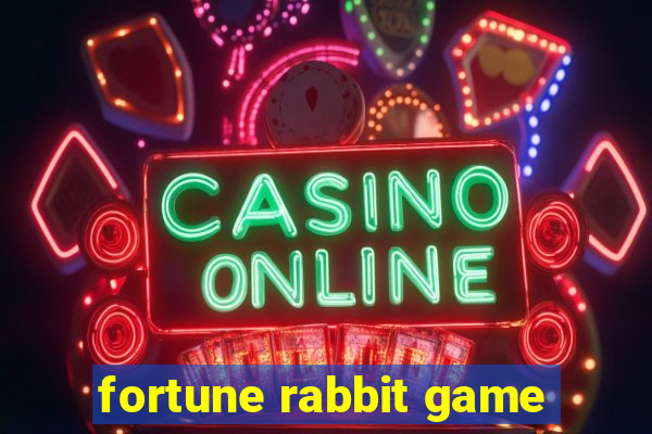 fortune rabbit game